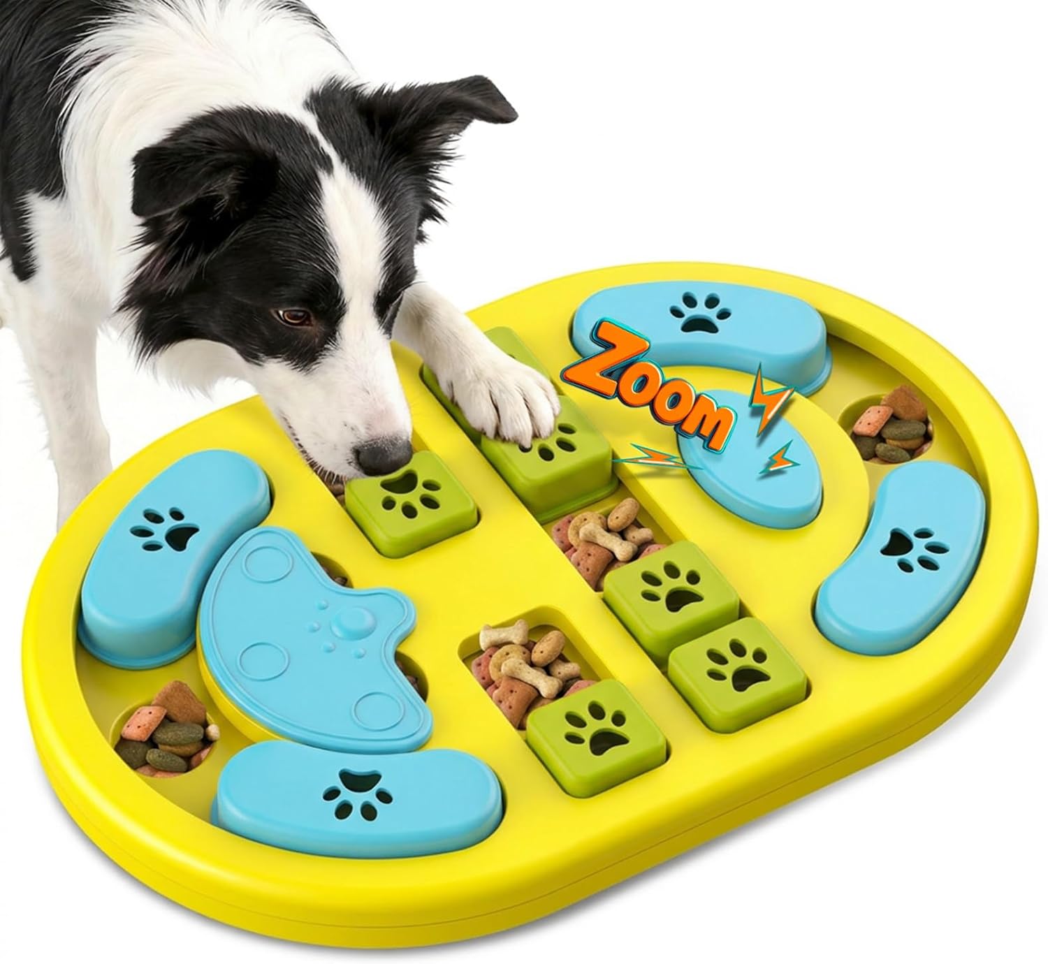 Amazon.com: Blanlody Dog Puzzle Toy, Interactive Treat Puzzle for IQ ...
