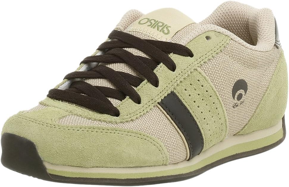 Osiris Women's Sonic Hemp Sneaker,Olive/Hemp,6.5 M