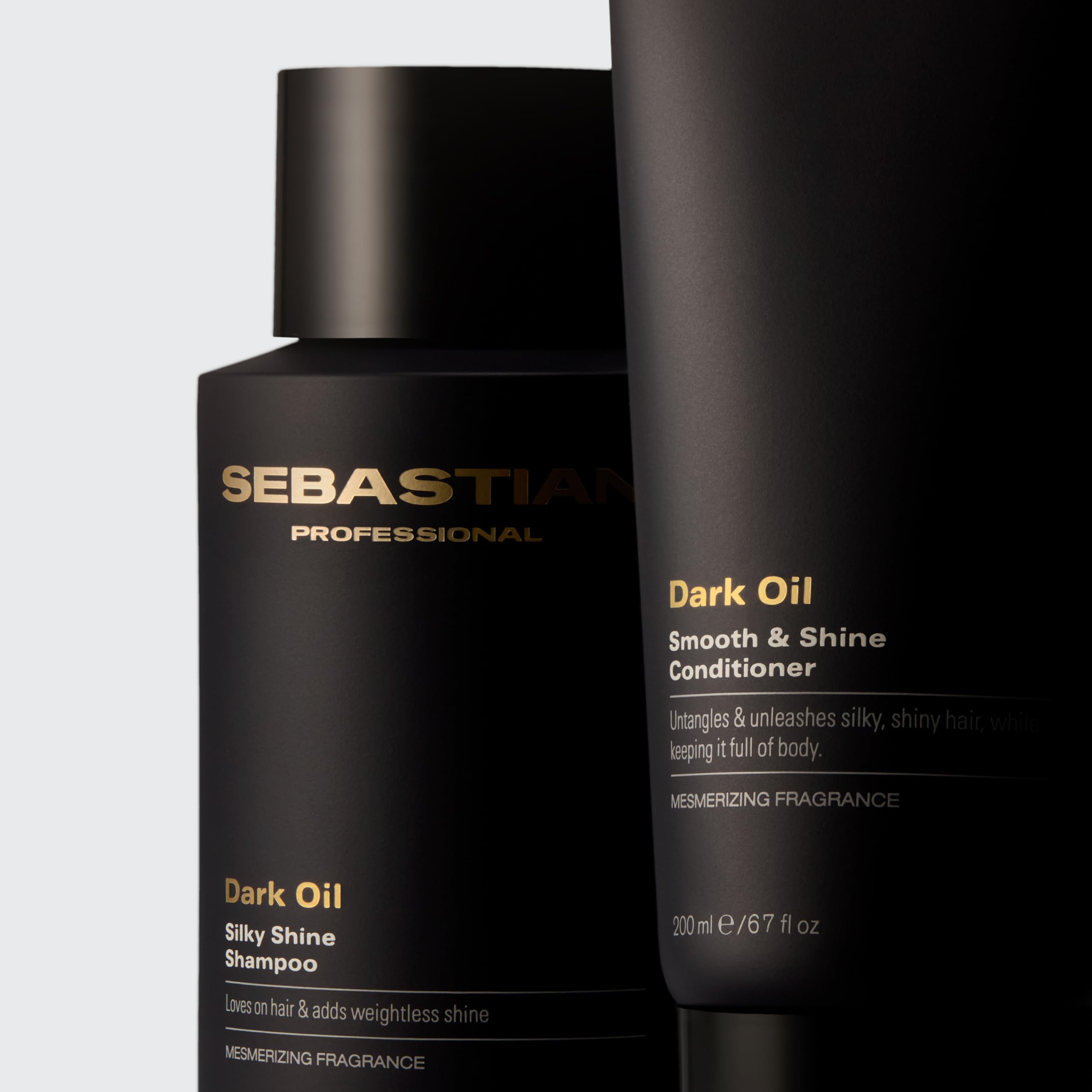 Sebastian Professional Dark Oil Smooth and Shine Mask | Lightweight Hair Styling Oil | Infused with Sandalwood, Cedarwood, & Argan Oils | 4.9 fl oz