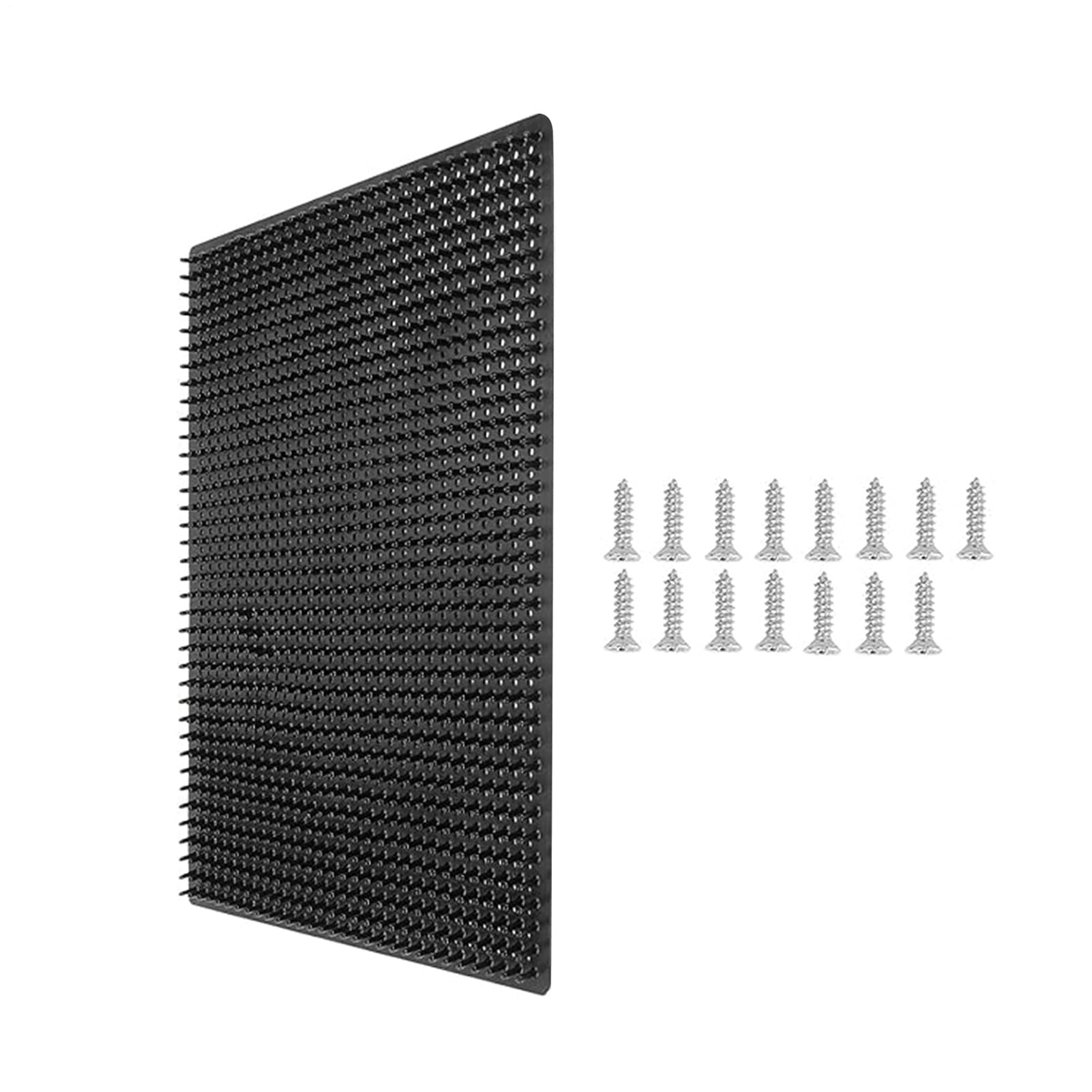 Scratching Mat For Horses, Scratching Brush Horse For Column Or Wall Mounting, Grooming And Mats Cattle, Goats, Sheep, Cow Brush In The Stable，Grooming Farm Animals Gnat Itch Relief Board