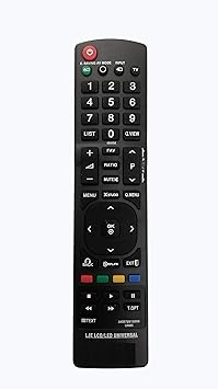 LipiWorld® 15208 LCD LED TV Universal Remote Control Compatible for LG LED LCD