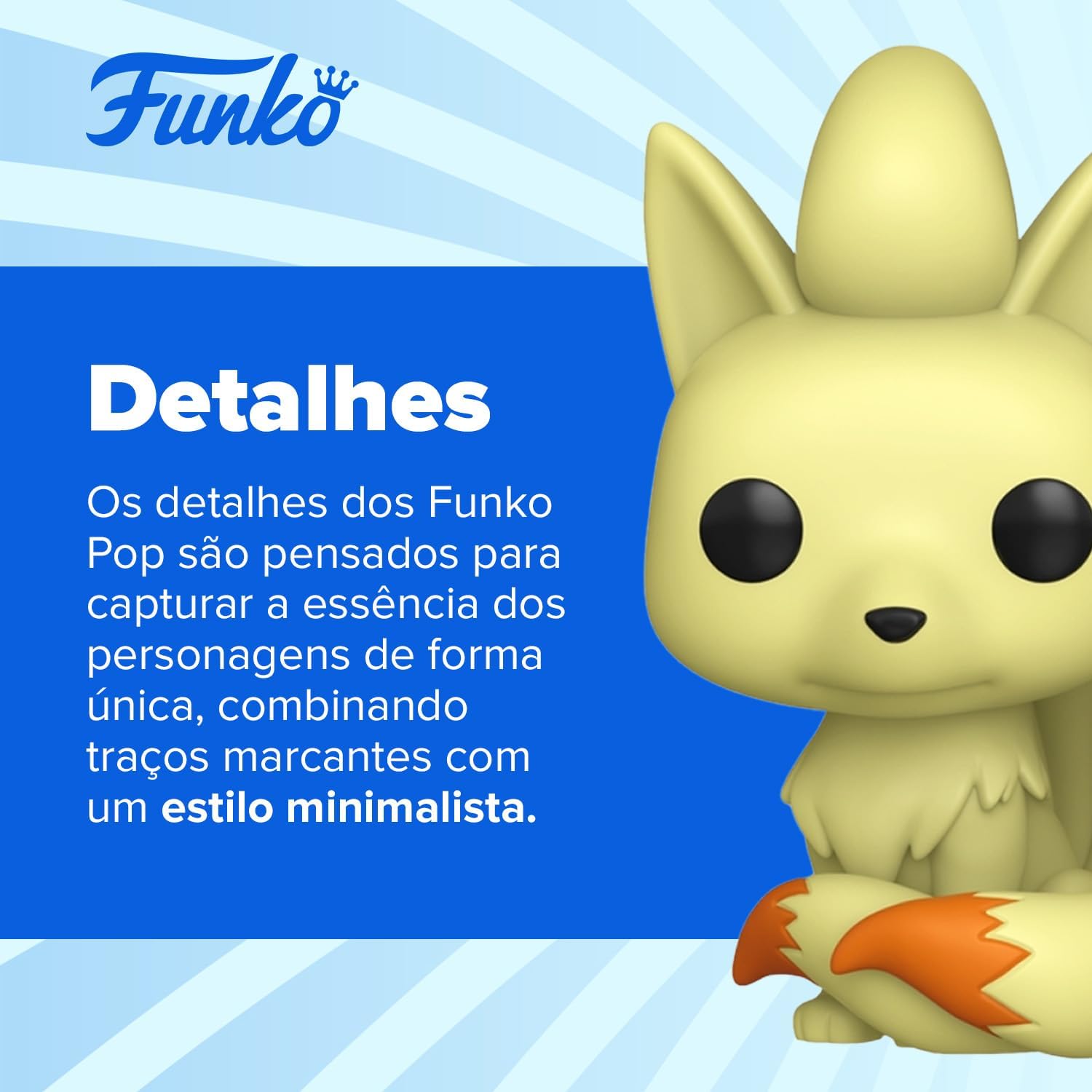 Candide, Funko POP! Ninetales Pokemon 4" Action Figure