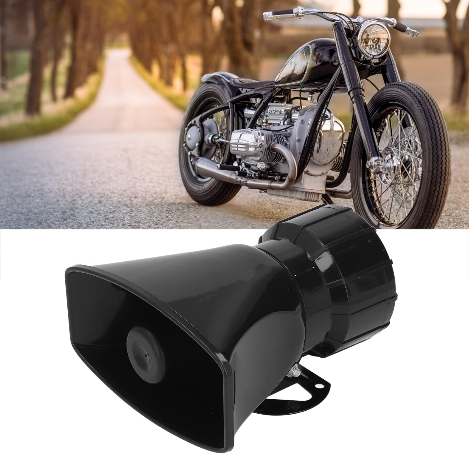 Głośnik monofoniczny 12V 100W 115dB 4-tonowy głośny dźwięk dla ciężarówki Motocykl Samochód Łódź