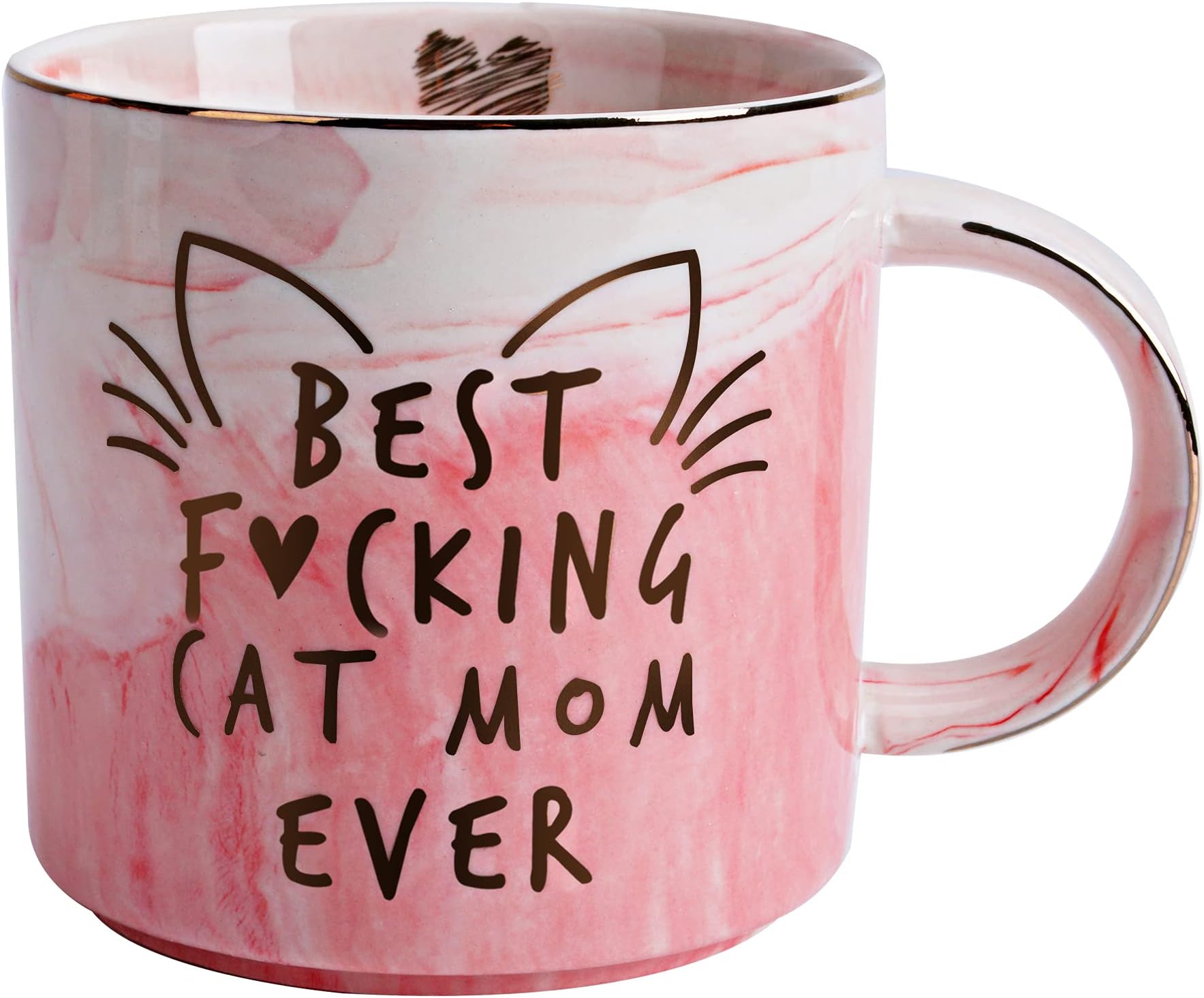 Cat Mom Gifts for Women Crazy Cat Lady Coffee Mug Gift for Cat Lover Mom, Daughter
