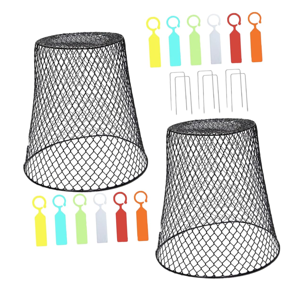 Cloches De Jardin Pour Pots De Fleurs Couvre-Plantes De Fer Clôture