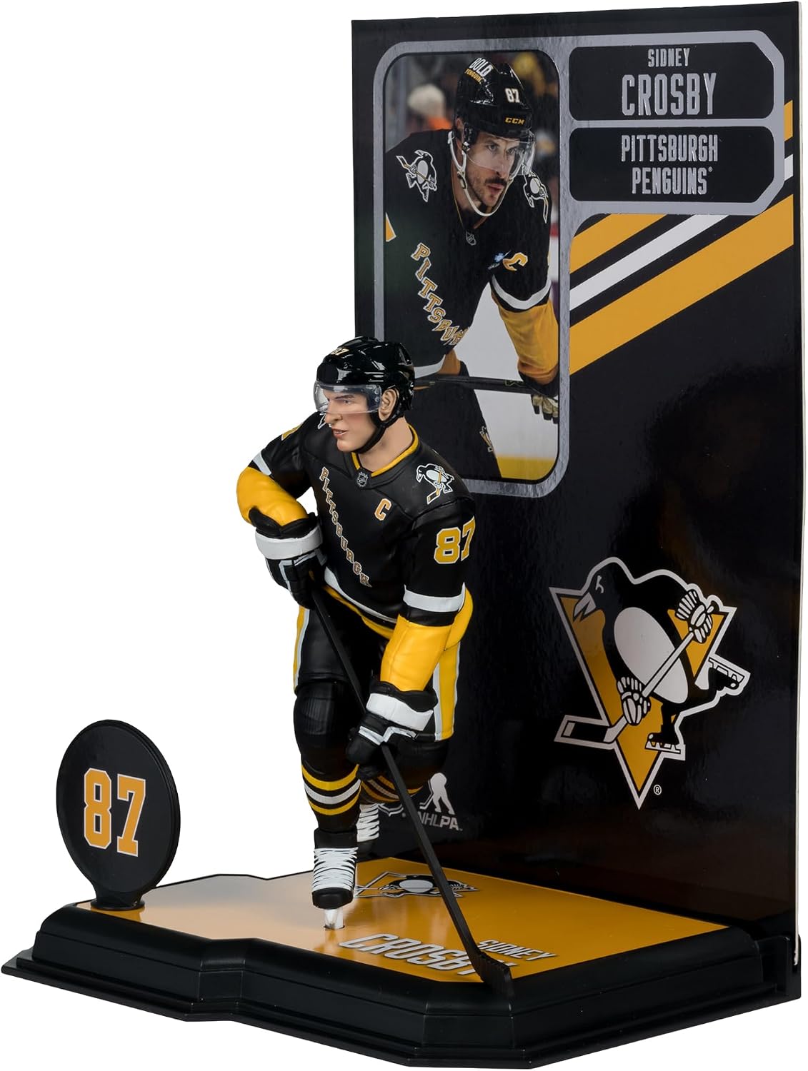 McFarlane Toys - Sidney Crosby (Pittsburgh Penguins) NHL 7in Posed Figure McFarlane's SportsPicks
