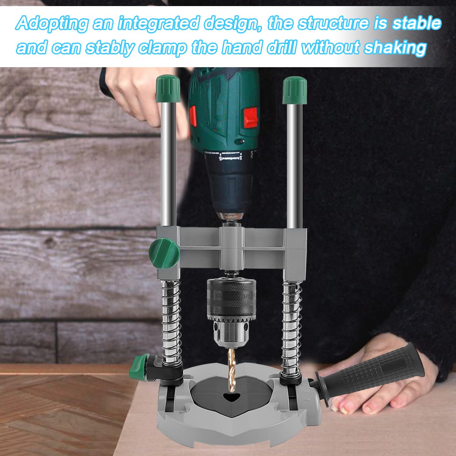 Colonne de Support pour Perceuse, Porte-Foret Réglable, 45 60 75 90° Guide de Percage, Support Perceuse, Support Perceuse Colonne, Matériau Métallique Supports pour Perceuse