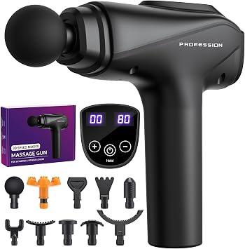Massage Gun Deep Tissue Muscle Percussion Massager 30 Speeds