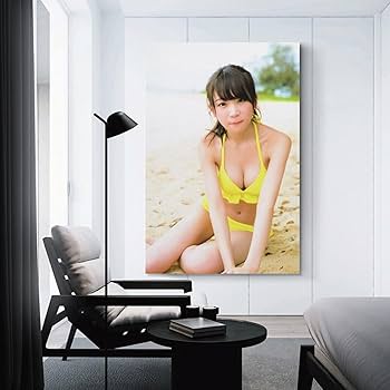 Amazon｜乃木坂46秋元真夏かわいいポスター6ビキニ清純画像 キャンバス