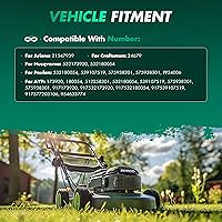 Vista 4 de SCITOO Lawn Mower Blade, 48 inches Blades Compatible for Ariens 21547939 for AYP 173920, 180054, 512258301, 532180054, 539107519 for Craftsman 24679