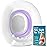 RUGUO Sitz Bath for Toilet Seat - Yoni Steam Seat - Sitz Bath for Hemorrhoids and Postpartum Care - Portable Bidet BPA Free - Foldable Basin for Epsom Salt Soak - Purple