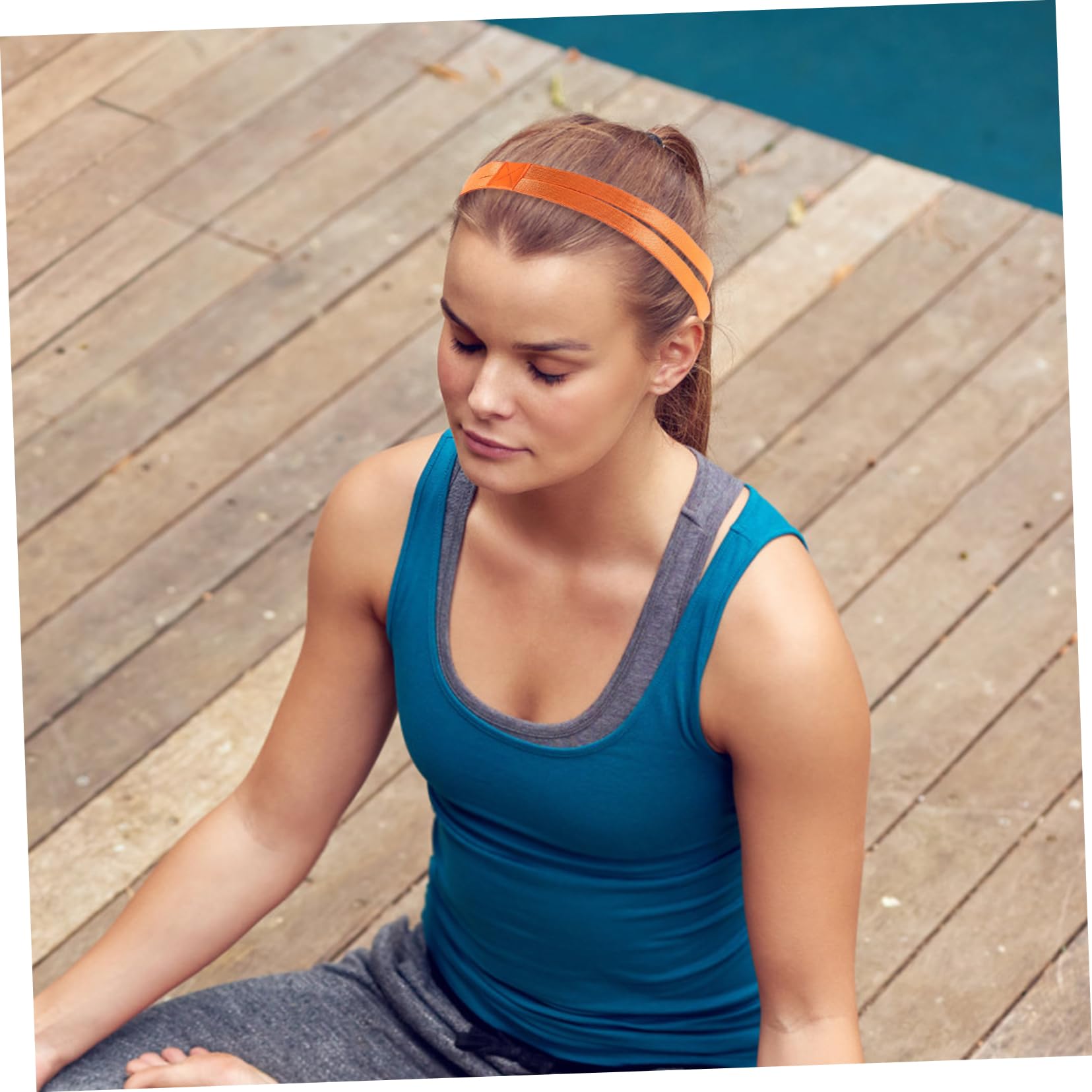 ifundom Teiliges Sport Stirnband Für Yoga Und Fitness Elastische Atmungsaktive Haarschmuck Für Männer Und Frauen Leuchtenden Farben Neon