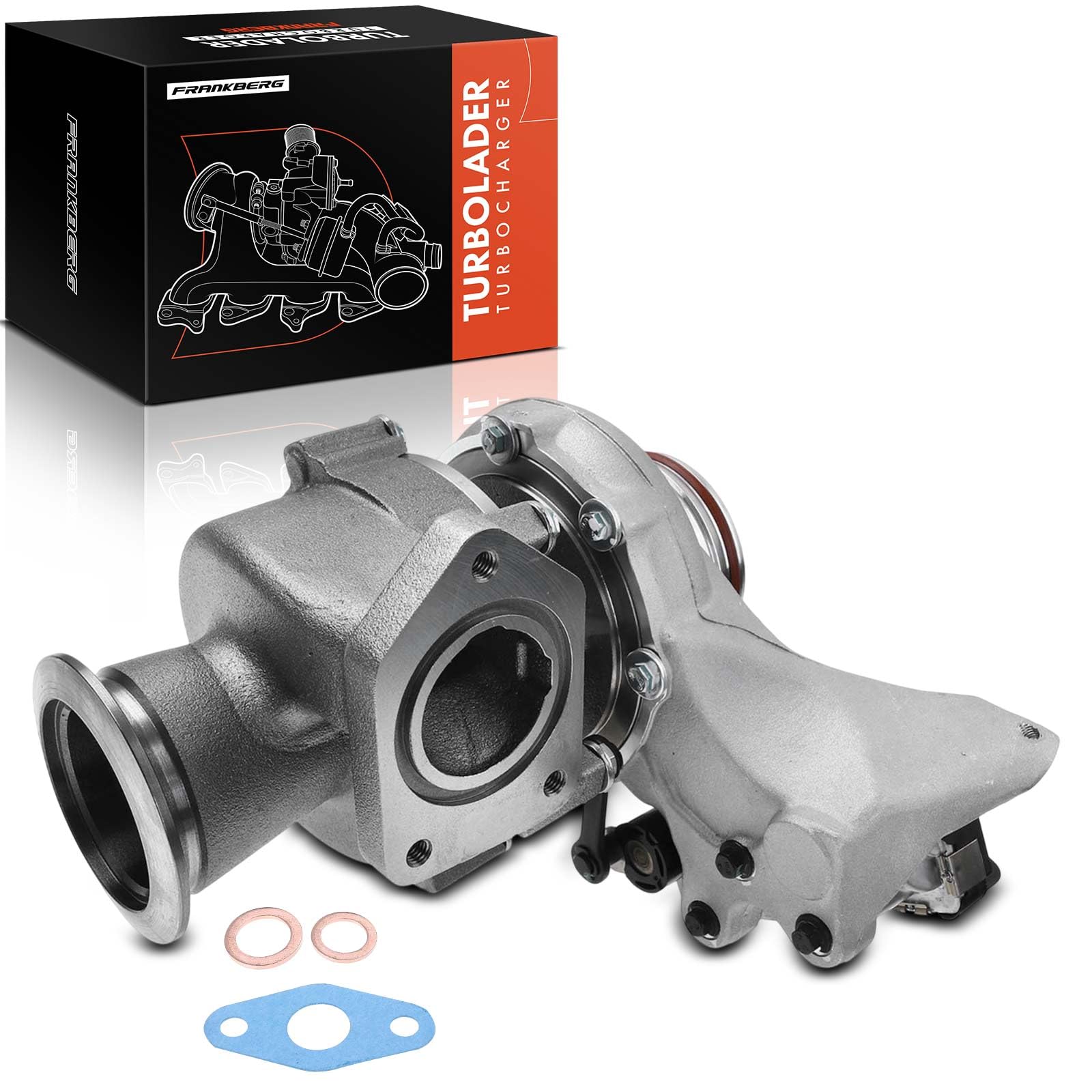 Frankberg Turbocompressore diesel 11658519477 | Compatibile con: Serie 5 F10, Serie 3 Touring E91, Serie 3 Coupé E92, X1 E84, Serie 3 Cabrio E93, X3 F25