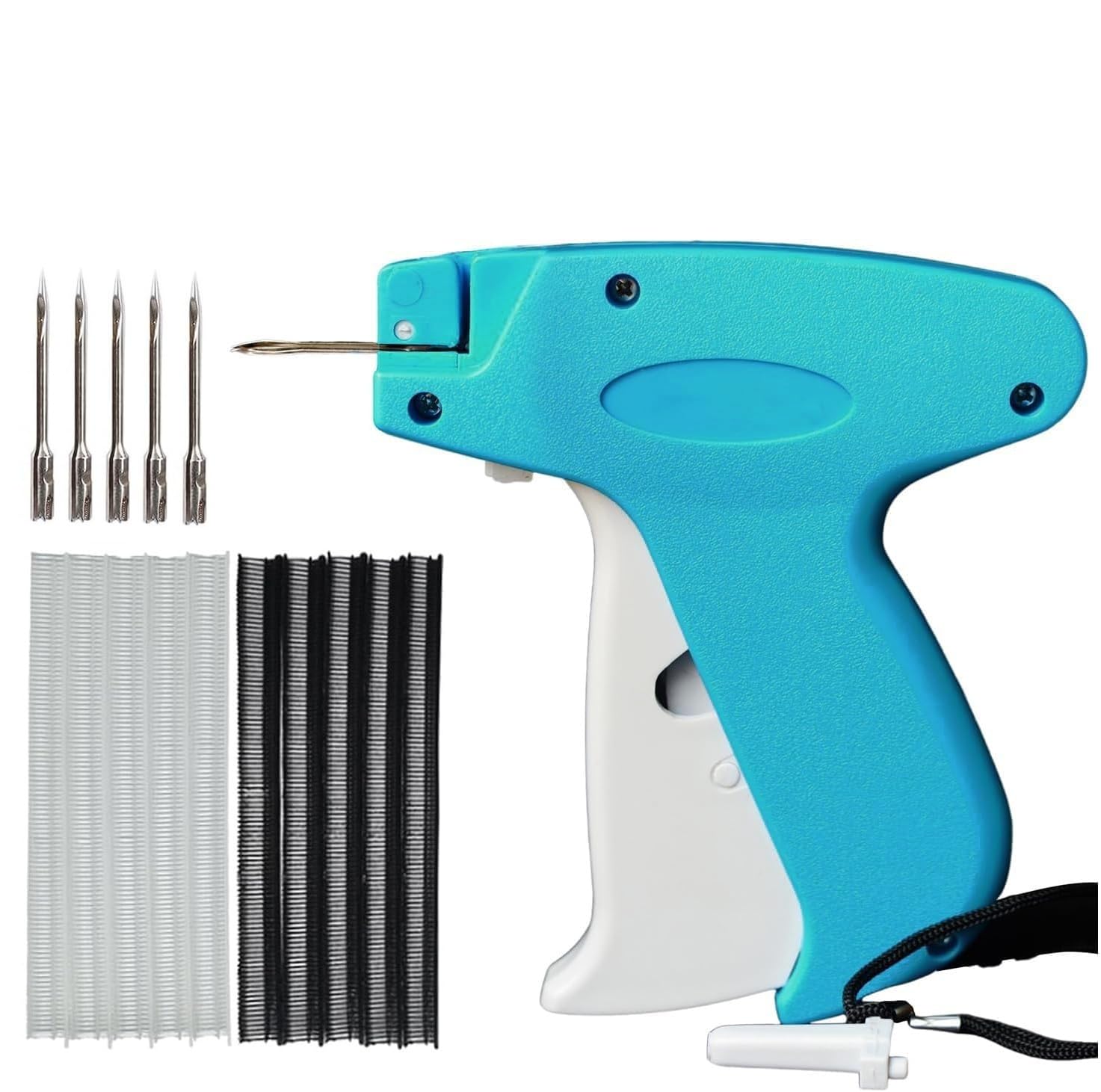 dress tag gun Stitch gun,Quick Clothing Fixer,Mini Stitch for Clothes, Tagging Gun for Clothing, Comes with 2 Fine Needles, 1000 Black & White Fasteners, Quick Stitch Sewing Gun Gun for Clothes Kivary Little Black Gothic Our high Radical Sunrise Size:G (20-22)