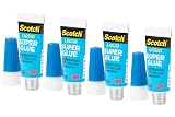 Scotch Super Glue Liquid, 4-Pack of Single-Use Tubes, .017 oz Each – view 3