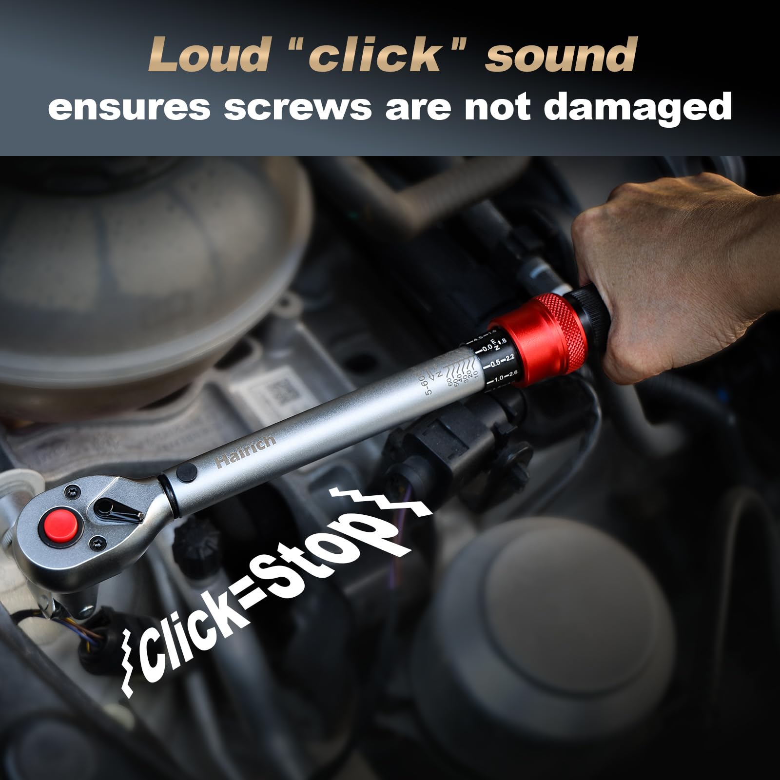 Clé Dynamométrique 3-8 Cle Dynamometrique Moto 10-60Nm Précision ±3