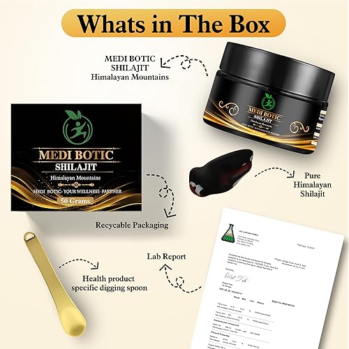 Miniatura 8 de Resina Shilajit pura del Himalaya, Shilajit puro natural para hombres y mujeres, suplemento orgánico para aumentar la energía y apoyar el sistema