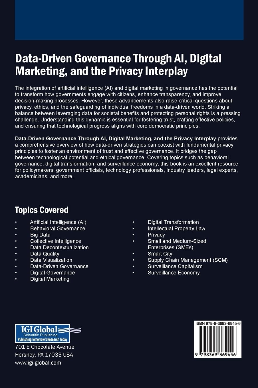 Data-Driven Governance Through AI, Digital Marketing, and the Privacy Interplay