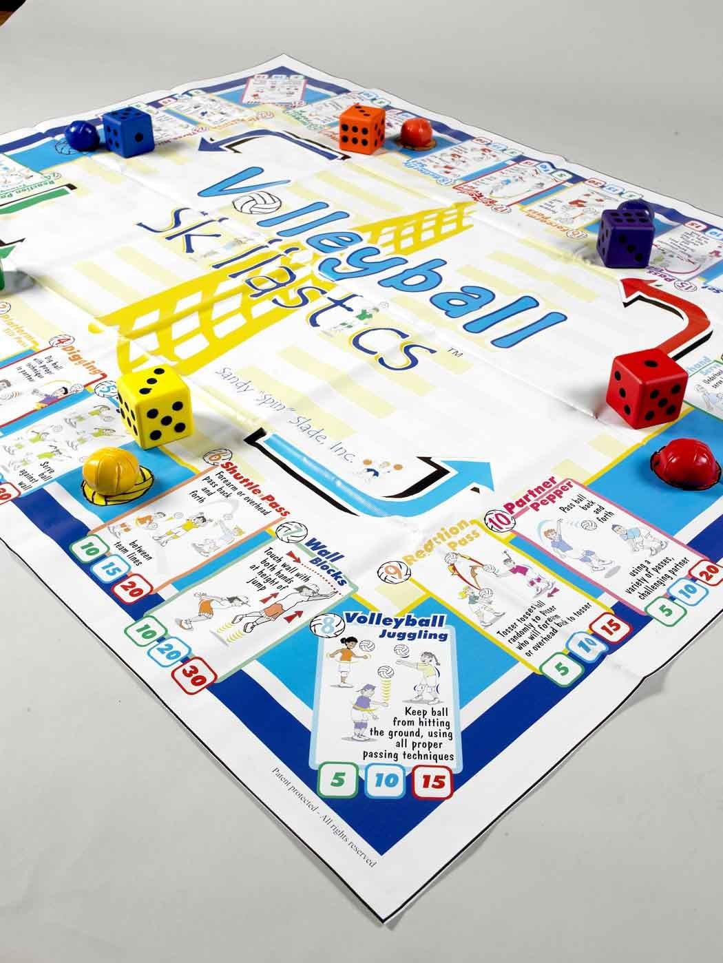 Volleyball Skillastics - Large Group Activity That Helps Increase Volleyball Skill Proficiency