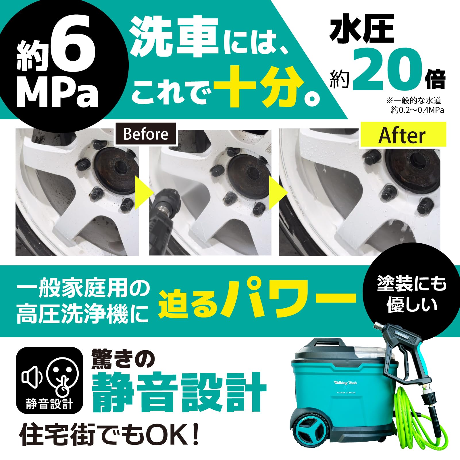 Amazon.co.jp: 【ながら洗車】ウォーキングウォッシュ 『 動く洗車場