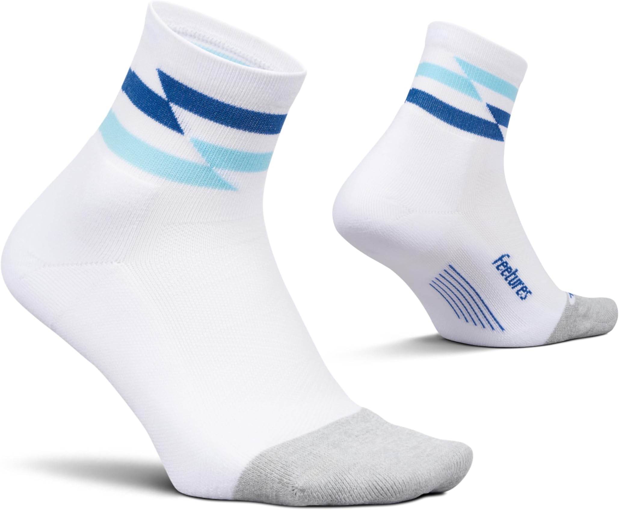 Elite Light Cushion Quarter Solid - Sport Sock with Targeted Compression