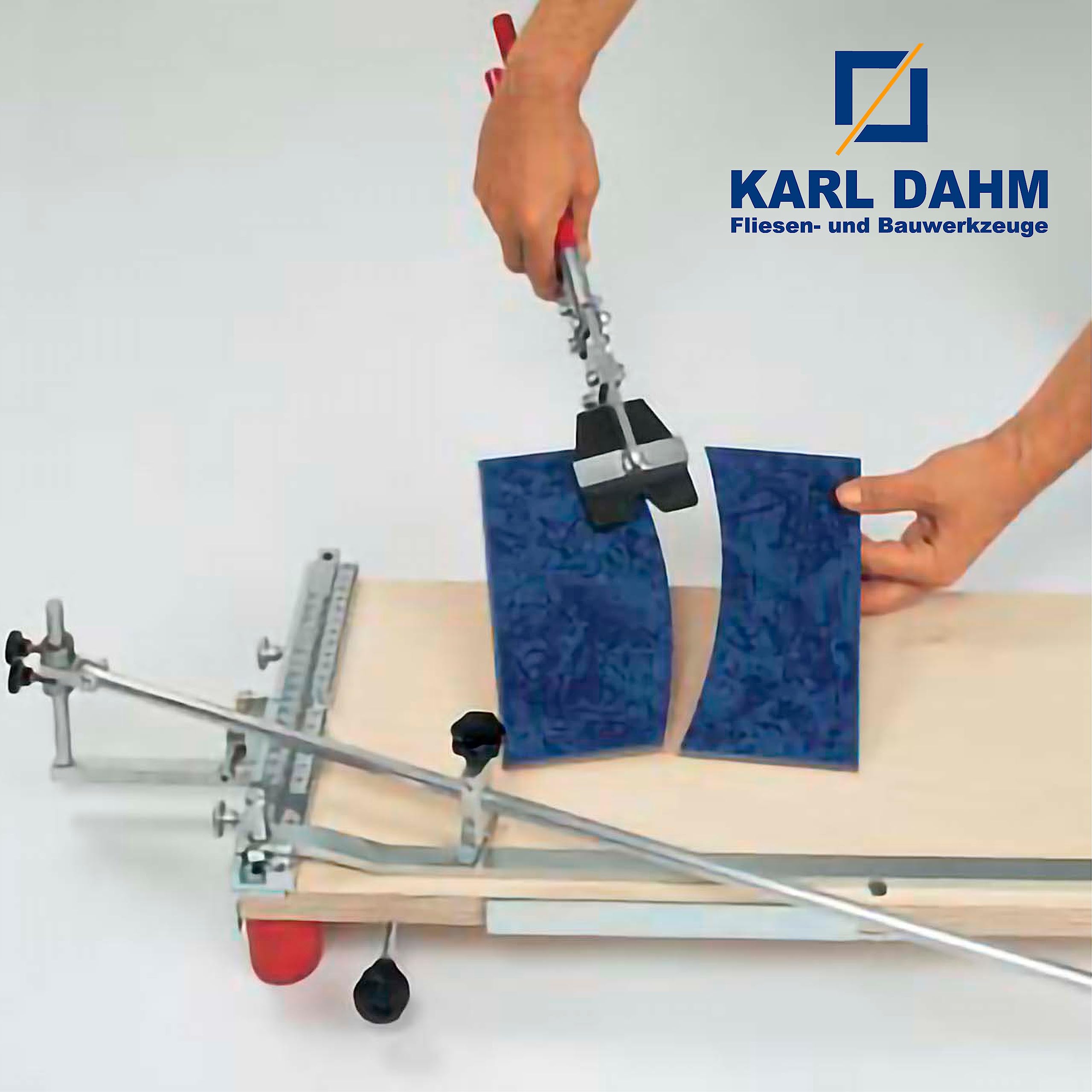 Karl Dahm Tenaza Ideal para Romper Azulejos y Materiales Delicados I Tenazas para Romper Azulejos Fácilmente I Alicate Ajustable para Cortar Azulejos Individualmente Varios Tamaños de Mano – 10889