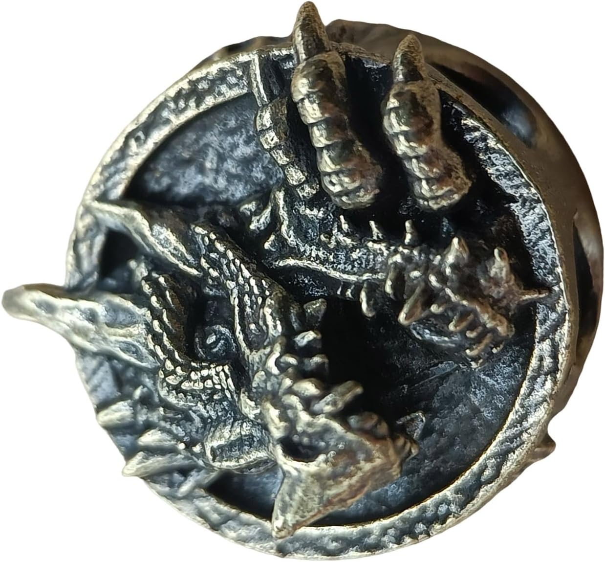 Brass Dragon Pendant Brass Dragon Pendant Jewelry Tool for Outdoor Enthusiasts and Lovers High Strength Paracord