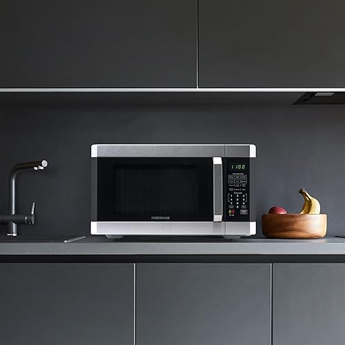 Vista 77 de Farberware Horno microondas de encimera de 1.1 pies cúbicos – 1000 vatios de potencia, ajustes de cocción automática, descongelación, fácil limpieza