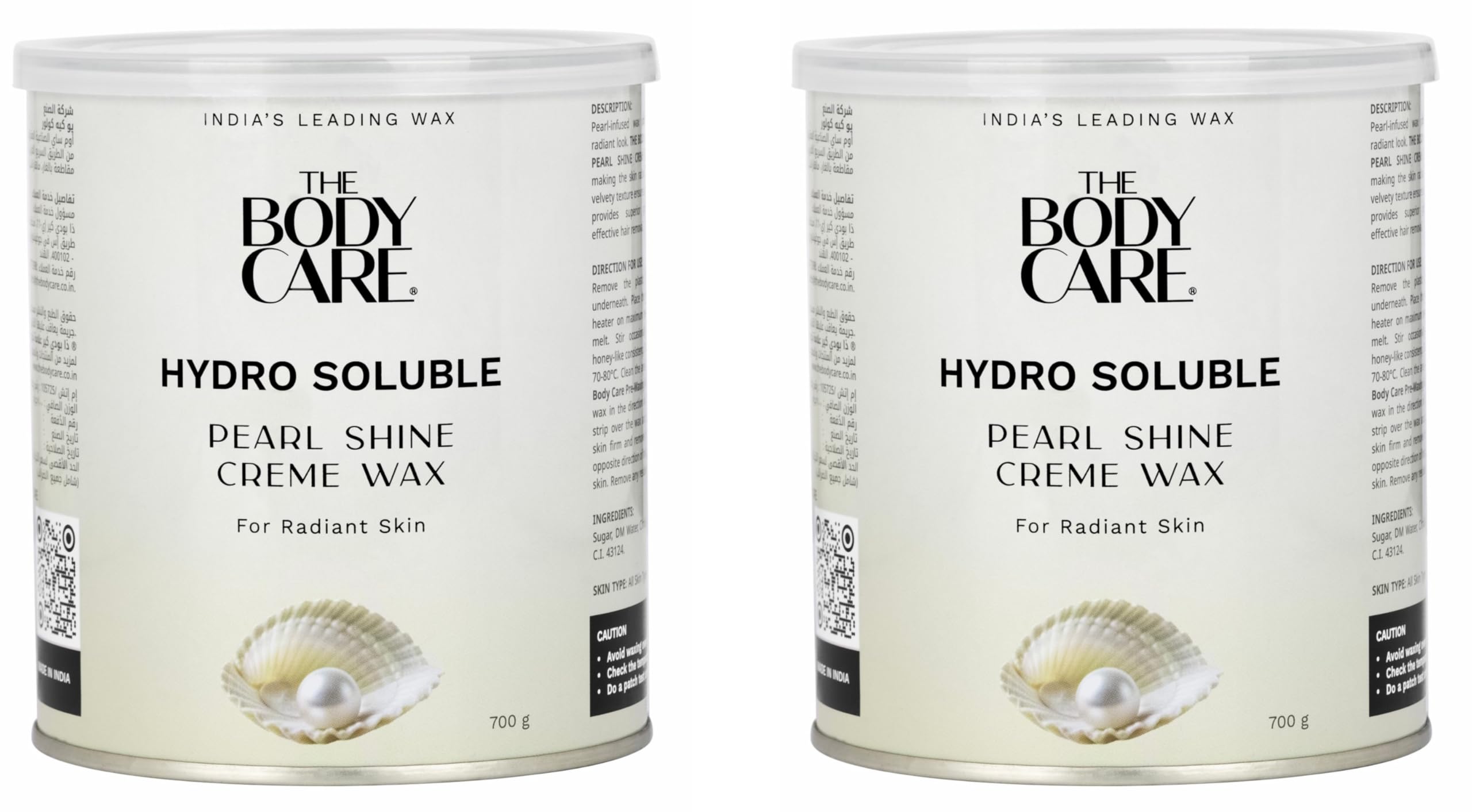 The Body Care Pearl Shine Wax - 700g | Pack of 2 | Smooth and Gentle Hair Removal Wax (B0B1JH1F1P) Amazon Price History, Amazon Price Tracker
