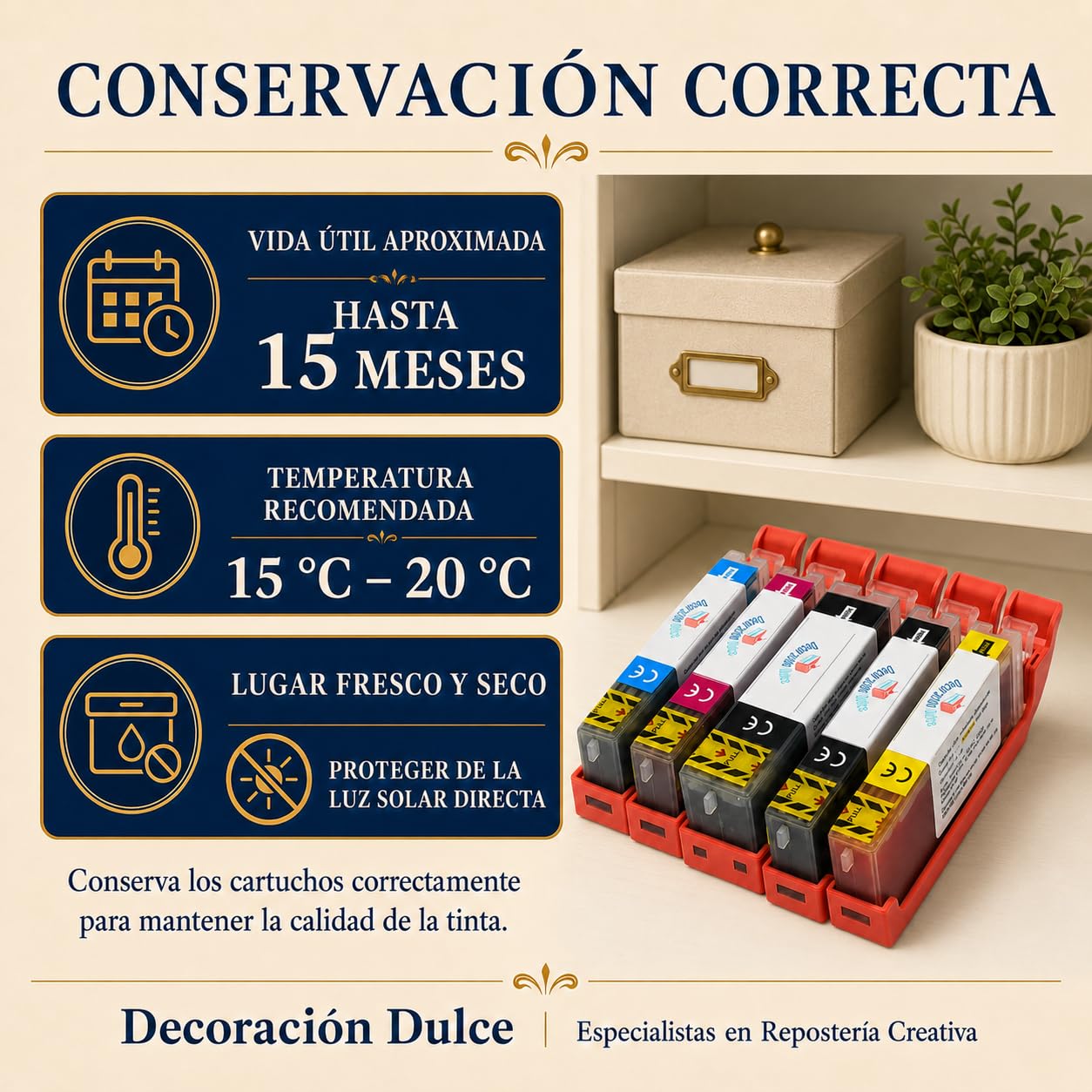 5 X Cartuchos Comestibles compatibles con Canon PGI-580 Y CLi-581. La Tinta Comestible no Contiene Gluten. Comprobar compatibilidades Antes de Comprar