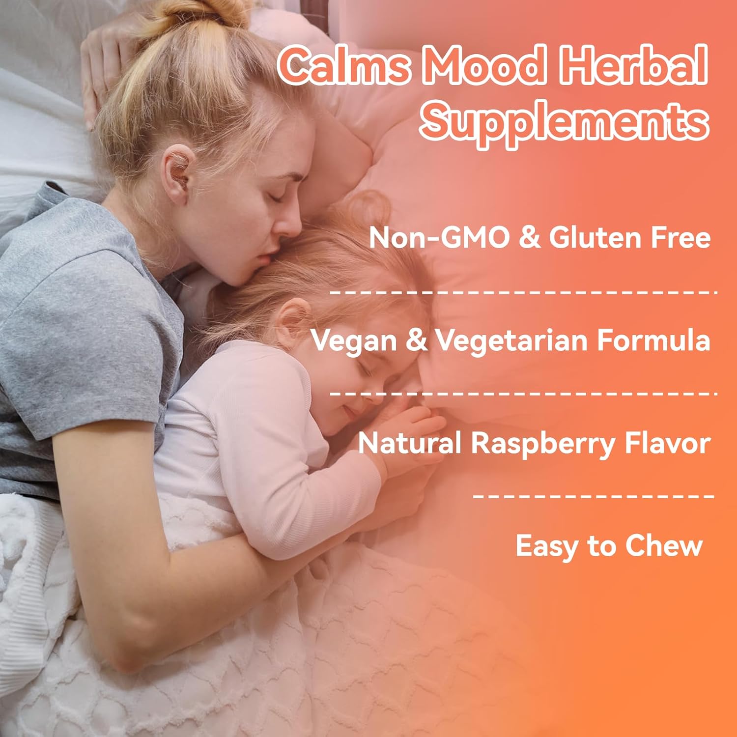 2 Pack Ashwagandha Gummies 3000mg for Stress Relief, Calm & Relaxation Support with Magnesium & Vitamin D, Vegan, Gluten-Free, Natural Raspberry Flavor, 120 Count - Image 7