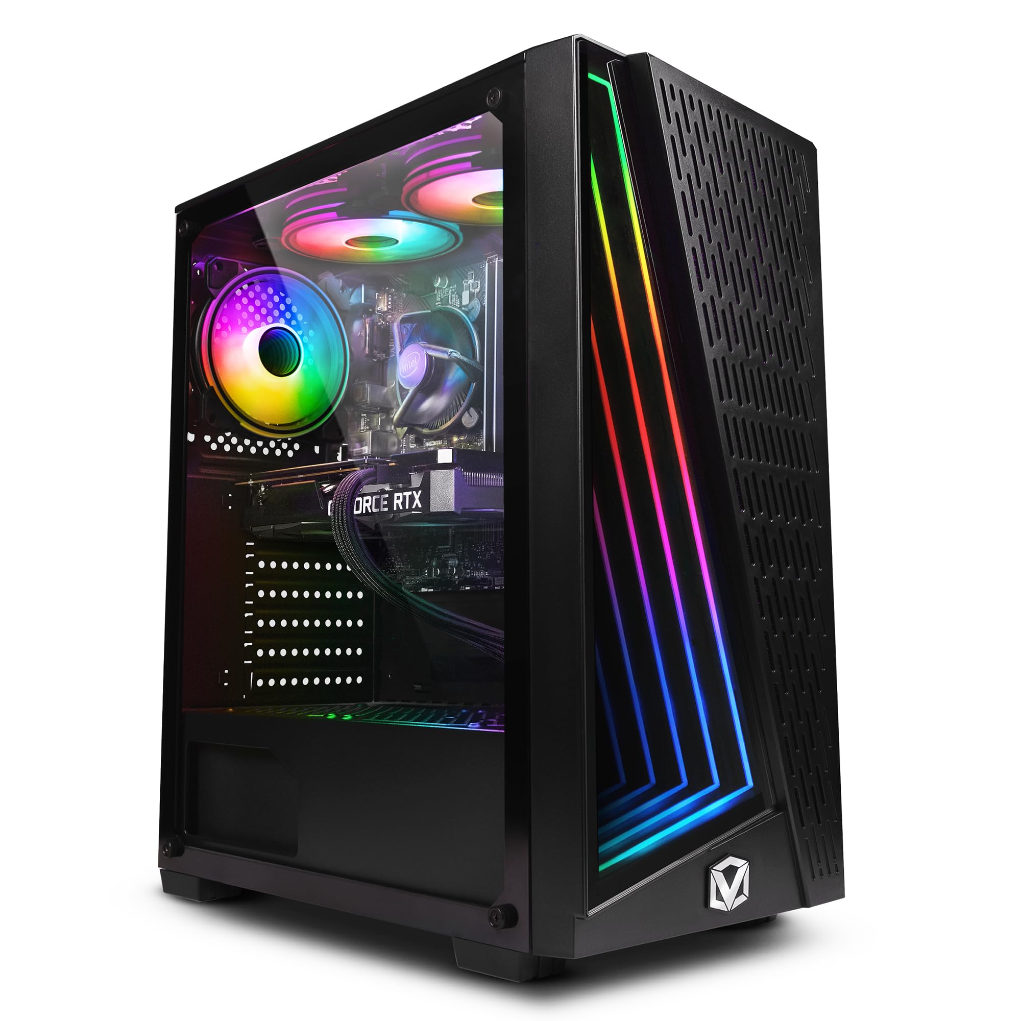 VIBOX II-361 PC Gamer • Intel Core i5 10400F 6 cœurs • Nvidia RTX 5050 8 Go • 16 Go RAM • 500 Go SSD • Windows 11 • WiFi 6 + Bluetooth 5.4