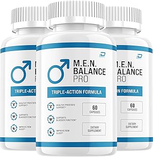 M.E.N Balance Pro Supplement – M.E.N BalancePro Capsule Advanced Formula Supplements Health Reviews (3 Pack - 180 Capsules)