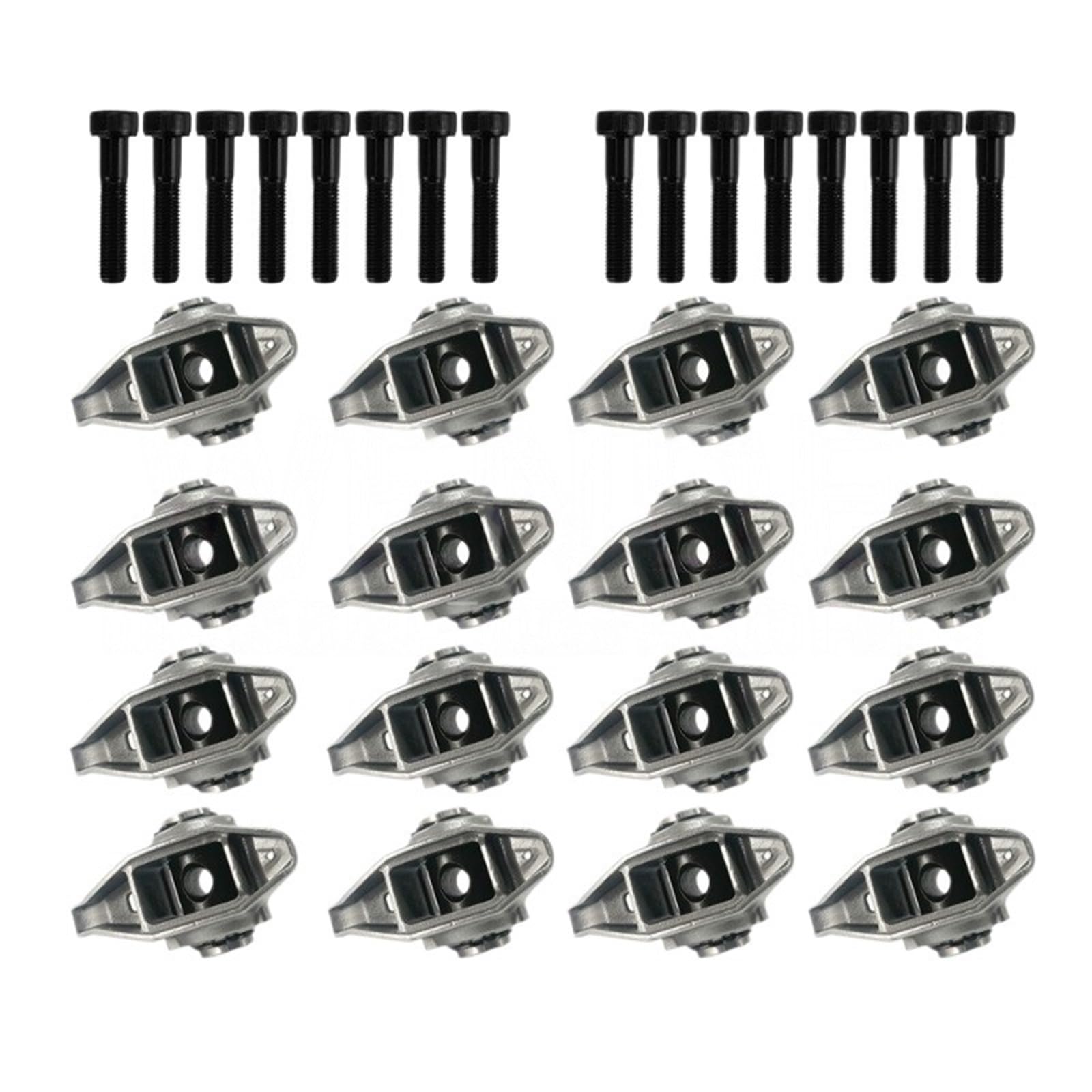 rullo bilanciere scarico Adatto per Chevrolet Adatto per GMC Adatto per Sierra 4.8L 5.3L 5.7L 6.0L 16PCS 12681275 Kit Bilanciere Valvola Motore punteria scarico