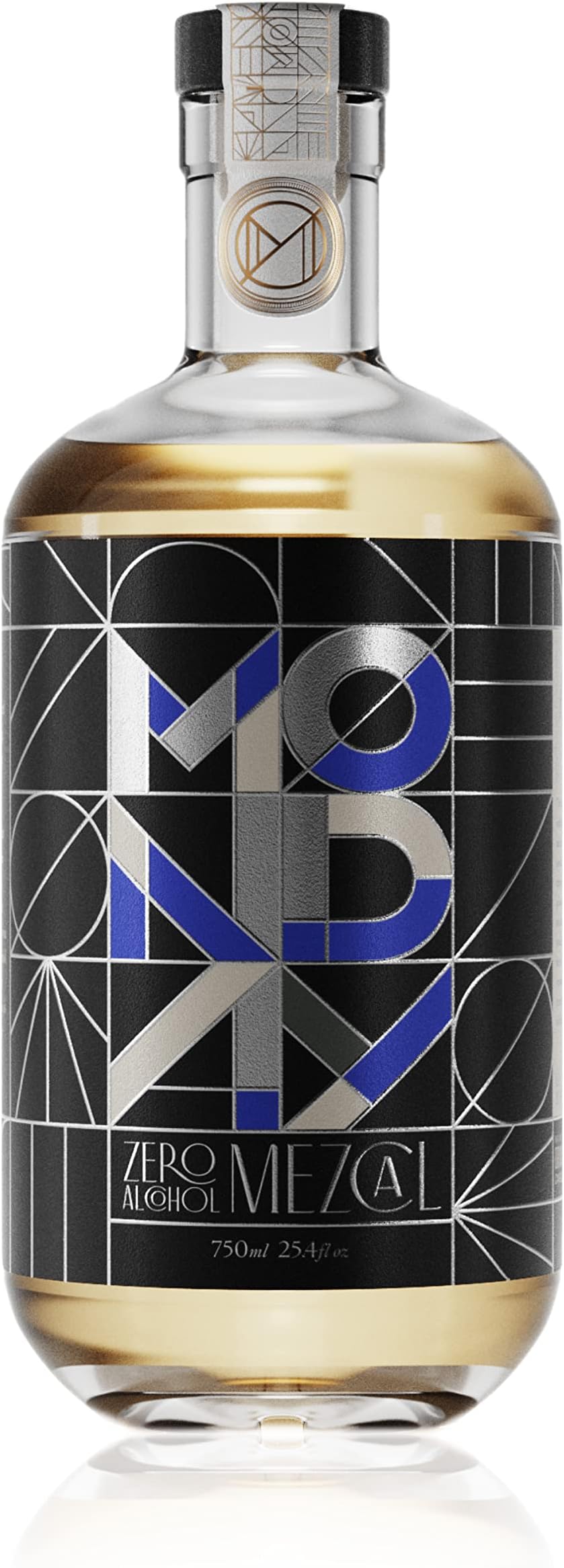 MONDAY Zero Alcohol Mezcal โ An Award Winning Non-Alcoholic Spirit with Zero Carbs, No Sugar, 0 Calories - 750ml