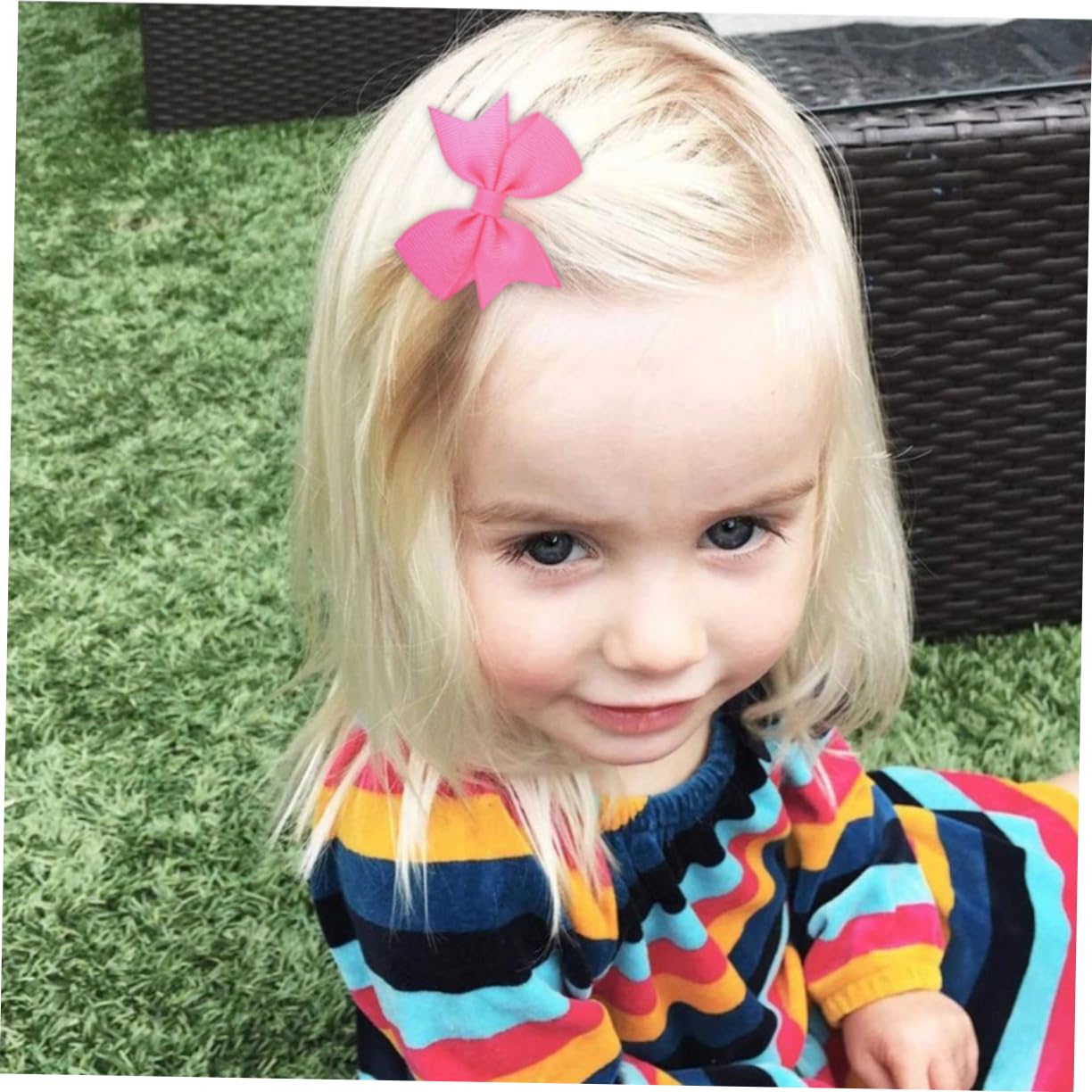 48 Piezas lazos para el cabello para niños niña arcos pinza para el cabello con lazo coleteros scrunchies pasadores de pelo accesorios para el cabello para niños