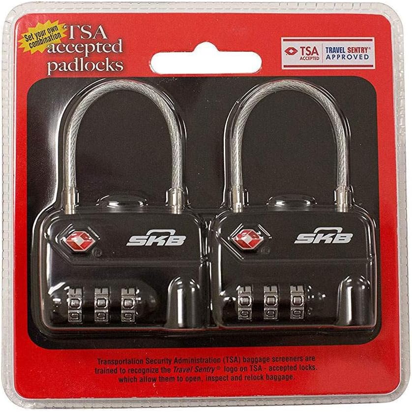 SKB TSA Combination Cable Padlocks