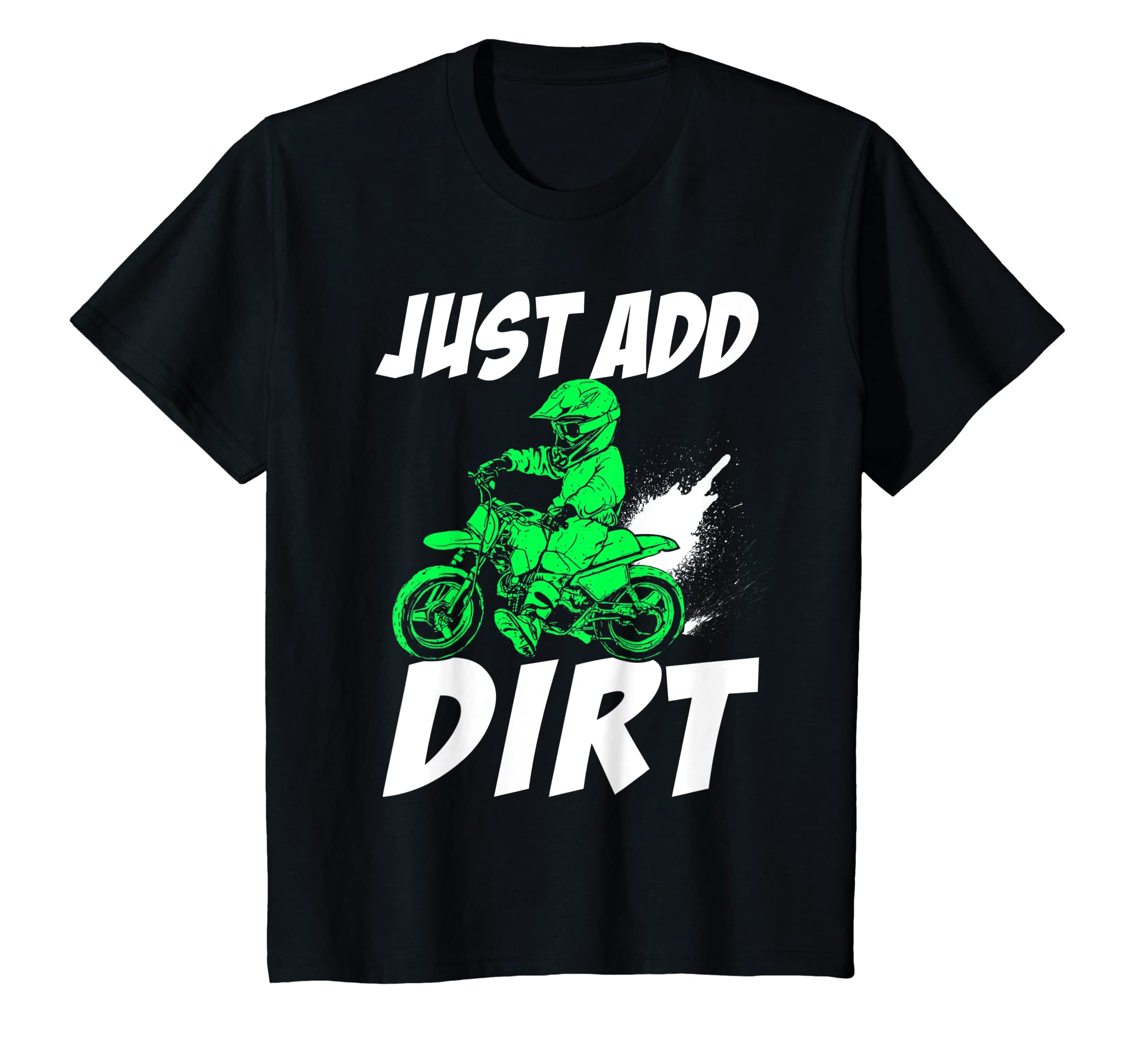 Youth Funny Youth Dirt Bike Boys Shirts Dirtbike Motocross Racing T-Shirt