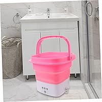 Vista 8 de Lavadora portátil mini carpeta de lavandería compacta para apartamentos dormitorios viajes nosotros enchufe estándar