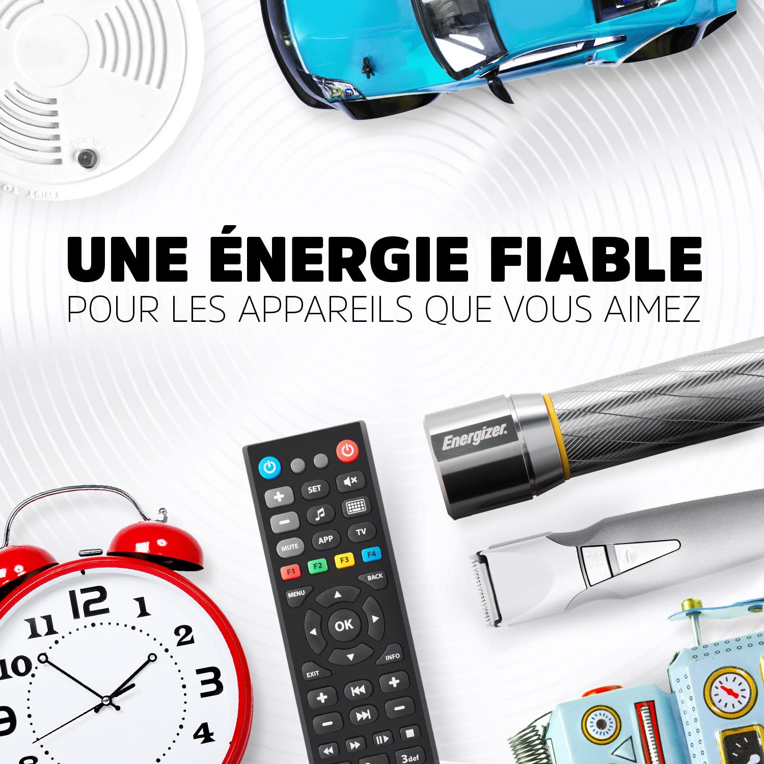 Energizer Max - Pile 9V (Lot de 3) - Alcaline Neuf Volts - Énergie Longue durée - pour Les Détecteurs de Fumée et Les Radios - Emballage 100% Recyclable et sans Plastique - Conservation 5 Ans