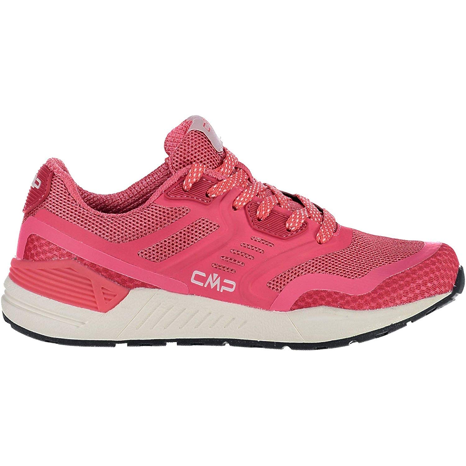 CMP Scarpe da Ginnastica Kuma Misto Wmn Stile di Vita Scarpe Rosso Pianura Misto