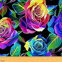 Vista 26 de The Yard - Tela de tapicería de estilo bohemio para sillas, sofás, proyectos de bricolaje, patrón geométrico de empalme, tela decorativa impermeable