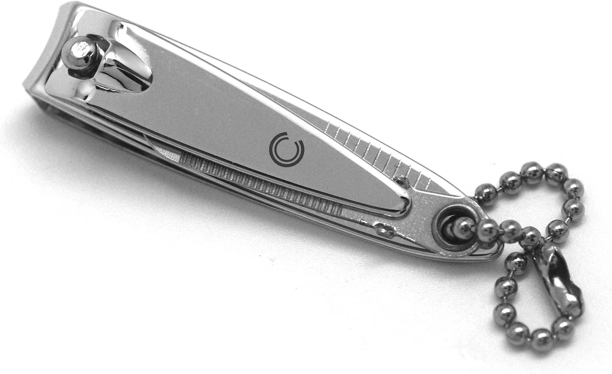 Basicare Mini Nail Clipper, Contoured Blades With File & Keychain, Trim Nails Safely & Easily. Stainless Steel Nail Clipper, Nail Cutter For Women, Men And Kids.