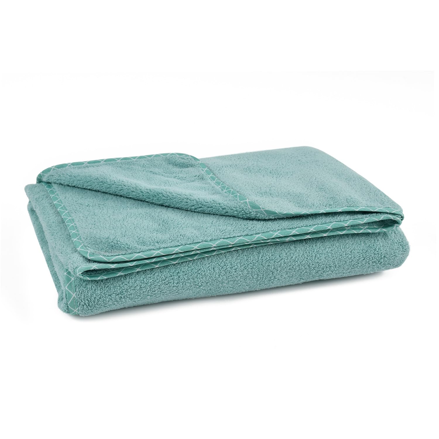 UrbanLeaf Microfiber Large Bath Towel | Quick Dry Super Absorbent - Bath Towel for Men and Women | Sea Green | Towel for Bath, Travel, Gym, Beach, Pool, and Yoga (70 X 140 CMs)