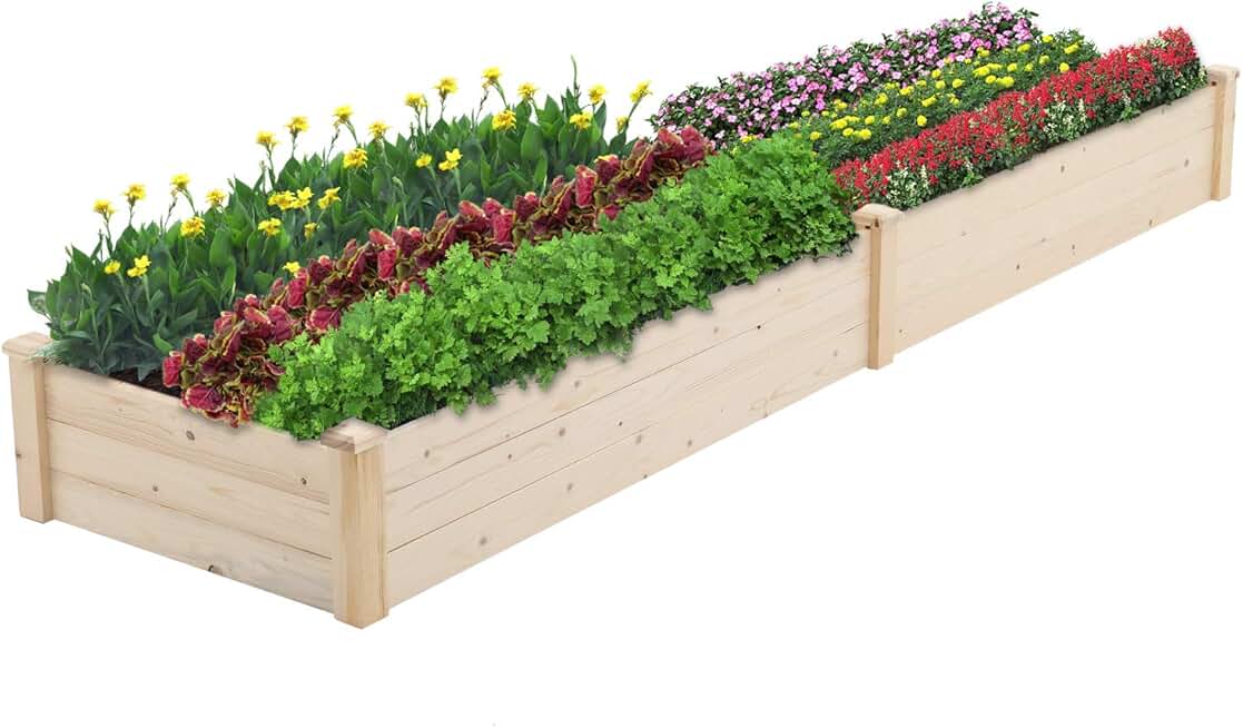 large planter boxes outdoor