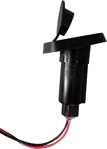 Miniatura 5 de Pactrade Marine Luz de arco de poste en ángulo rojo y verde de navegación y base de poste de 2 puntas