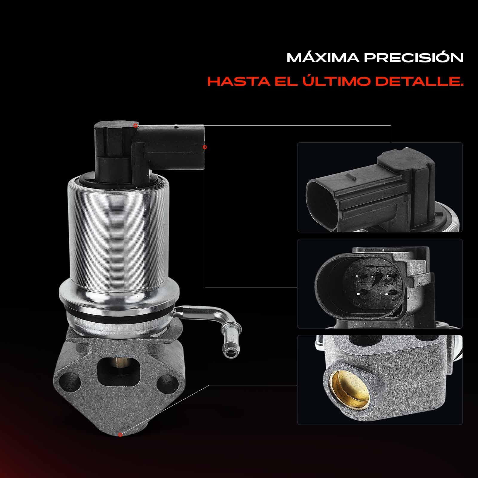 Frankberg Válvula EGR Gasolina Compatible con Golf IV 1J1 1.4L A2 8Z0 1.4L Golf IV Variante 1J5 1.6L Polo 9A 9N 1.4L Golf IV Variante 1J5 1.4L Replace# 7.22785.15.0
