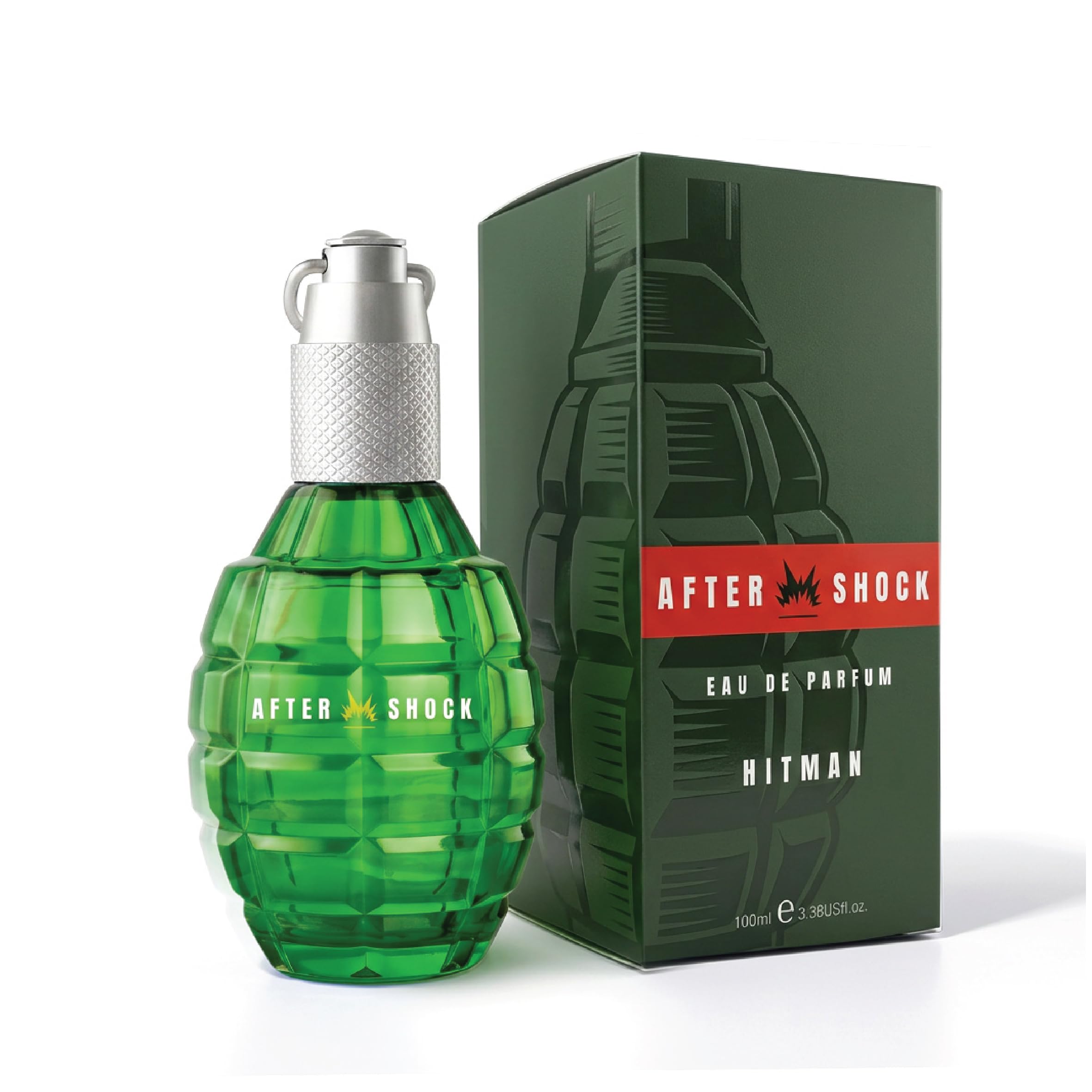 Aftershock Hitman Eau De Parfum for Men 100ml | Long Lasting Perfume | Aromatic Amber Fragrance with Fresh Spicy, Green, Mossy & Musky Notes | Masculine Luxury Scent for Daily & Evening Occasions-image-12