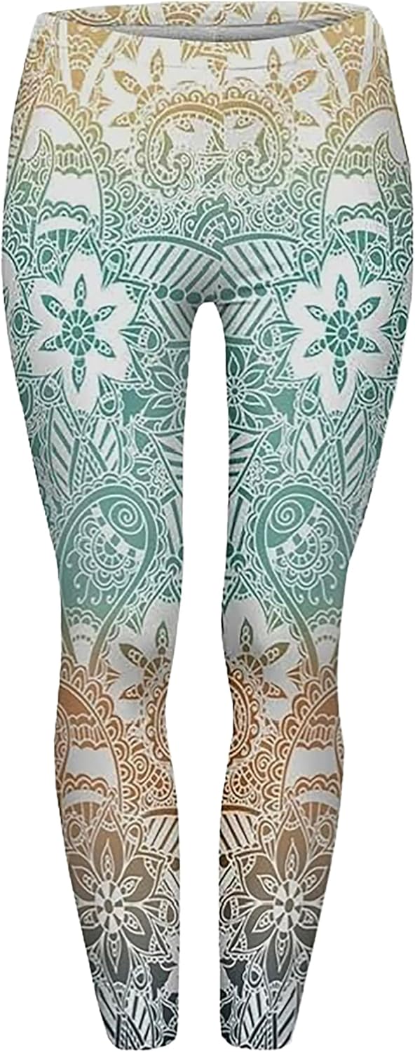 JINKAIJIA Women's Regular Size and Large Size Fashion Designs Digital 3D Printed Leggings(DDK100-1L)
