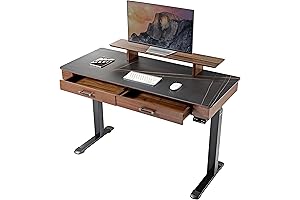 EUREKA ERGONOMIC Electric Standing Desk with Drawers for Professional and Home Office Use